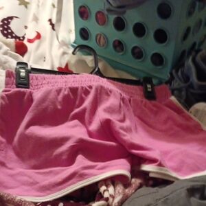 Pink Kids Shorts